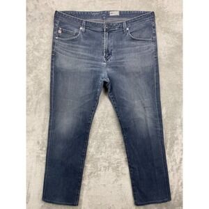 AG Adriano Goldschmied Mens Denim 360 The Graduate Jeans 38x34 (Real 38x31) Blue